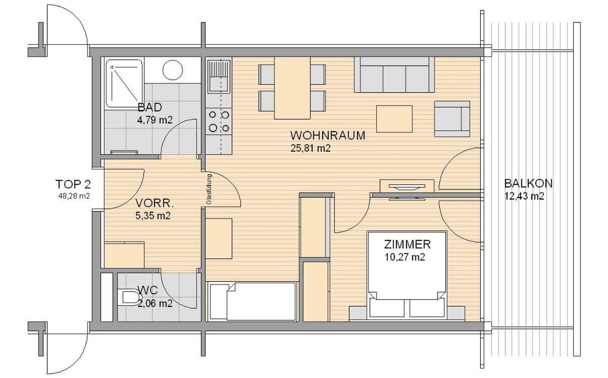 Apartment Waldesruh Oetz Luaran gambar